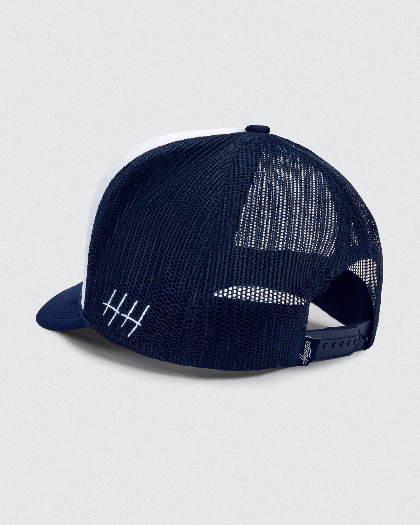 Double Swan | Navy Blue & White