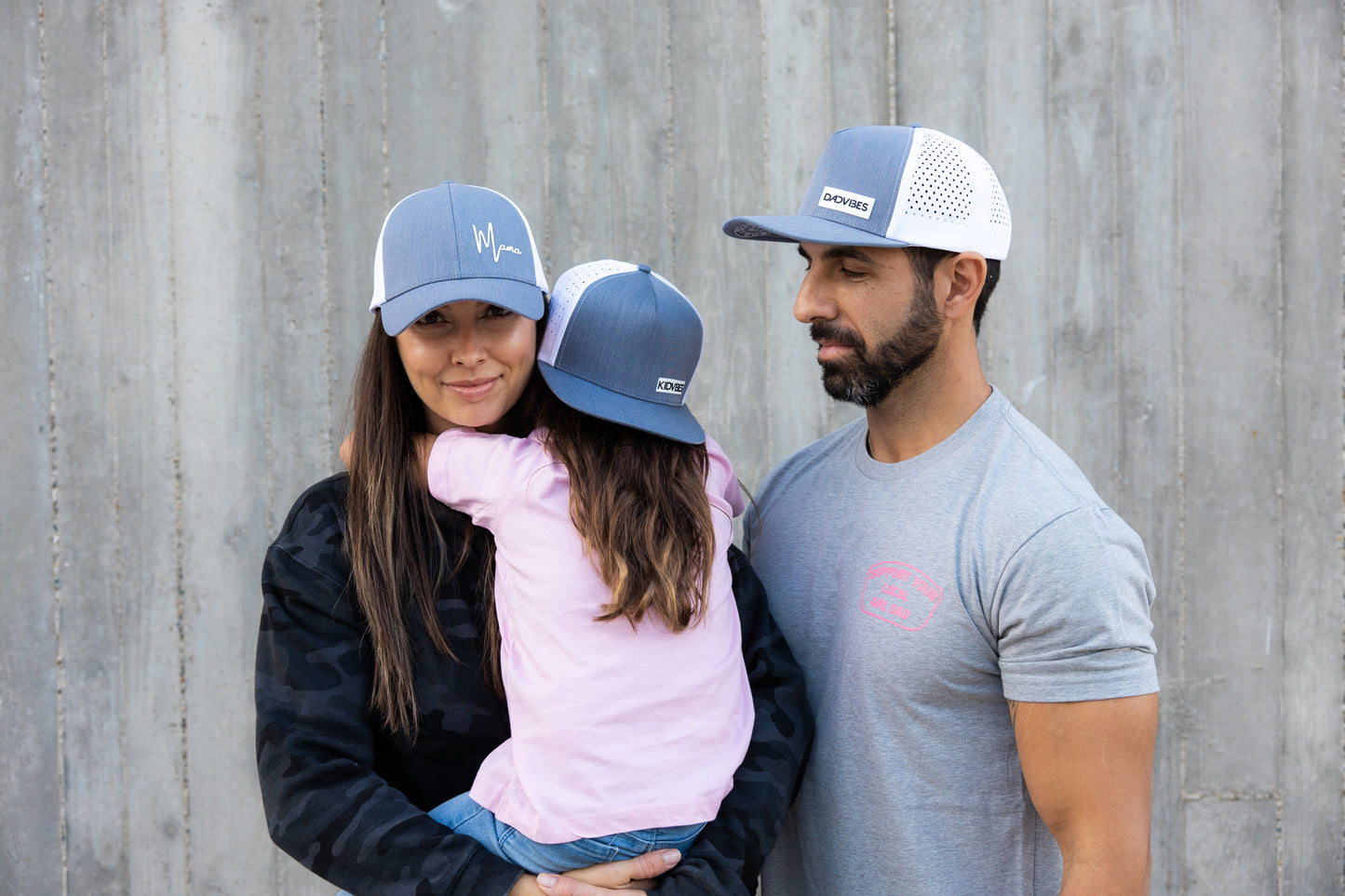 DadBod Premium Active Mama Hat (Heather Grey/White)