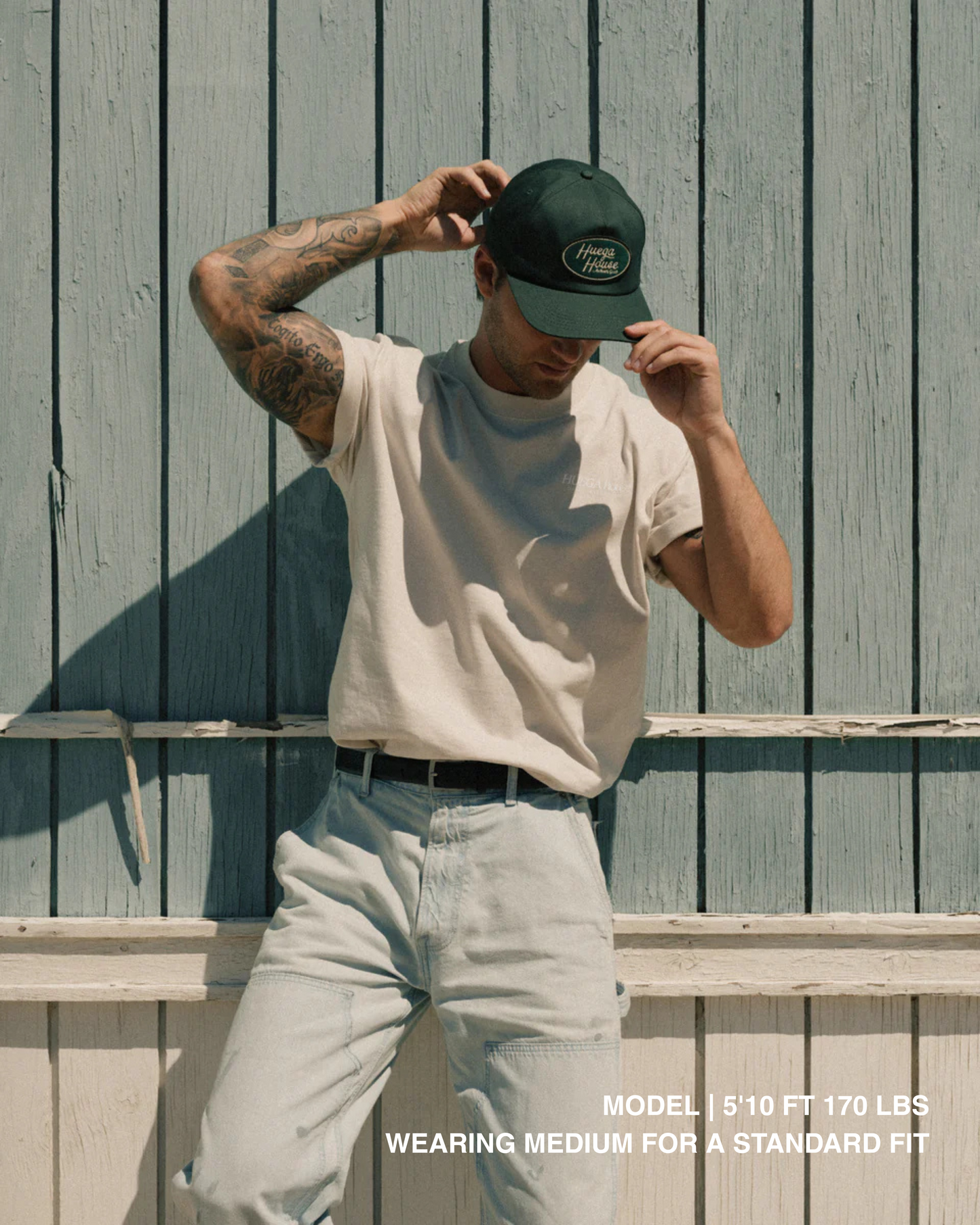 Icon Heavy Faded Tee | Bone