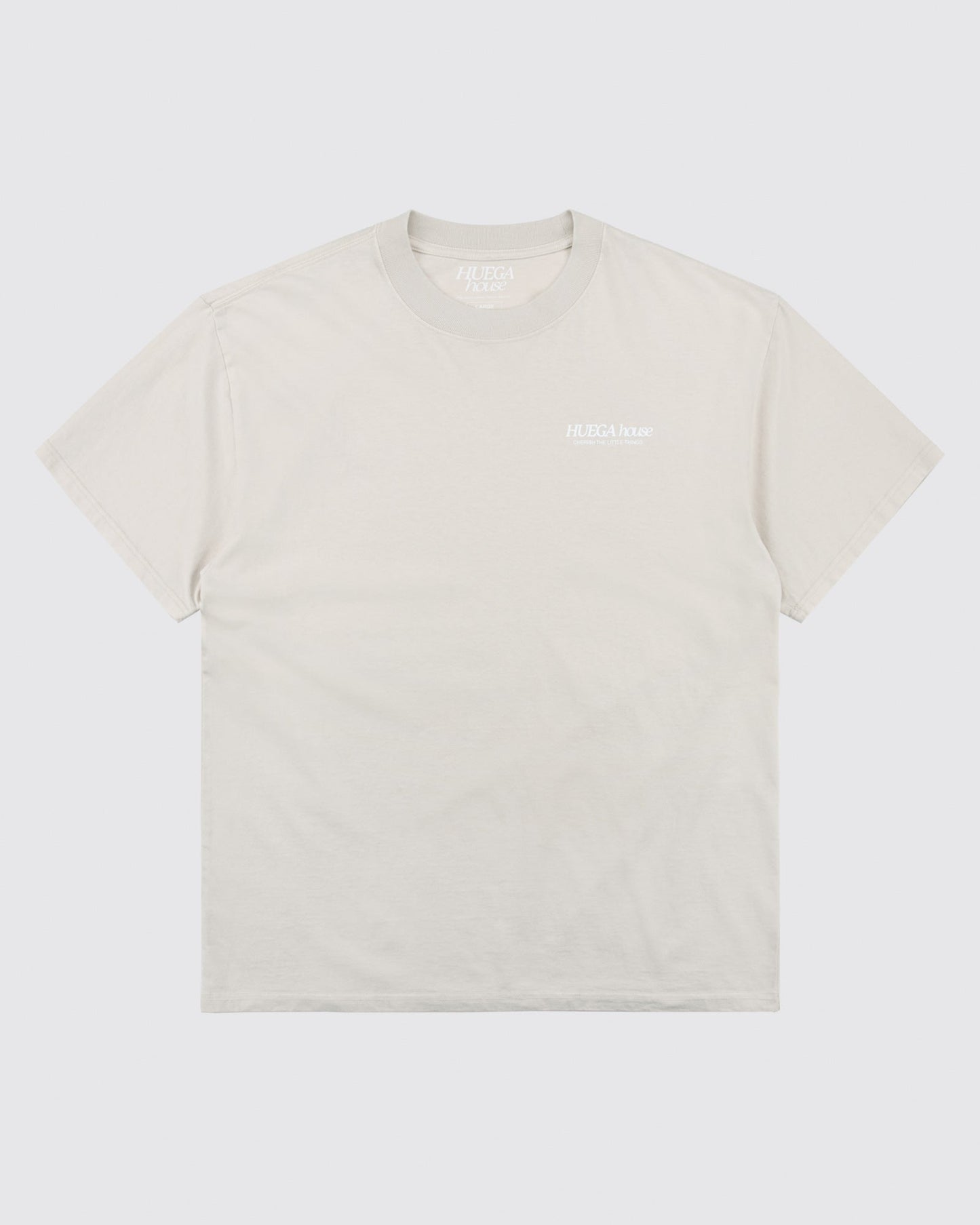 Icon Heavy Faded Tee | Bone