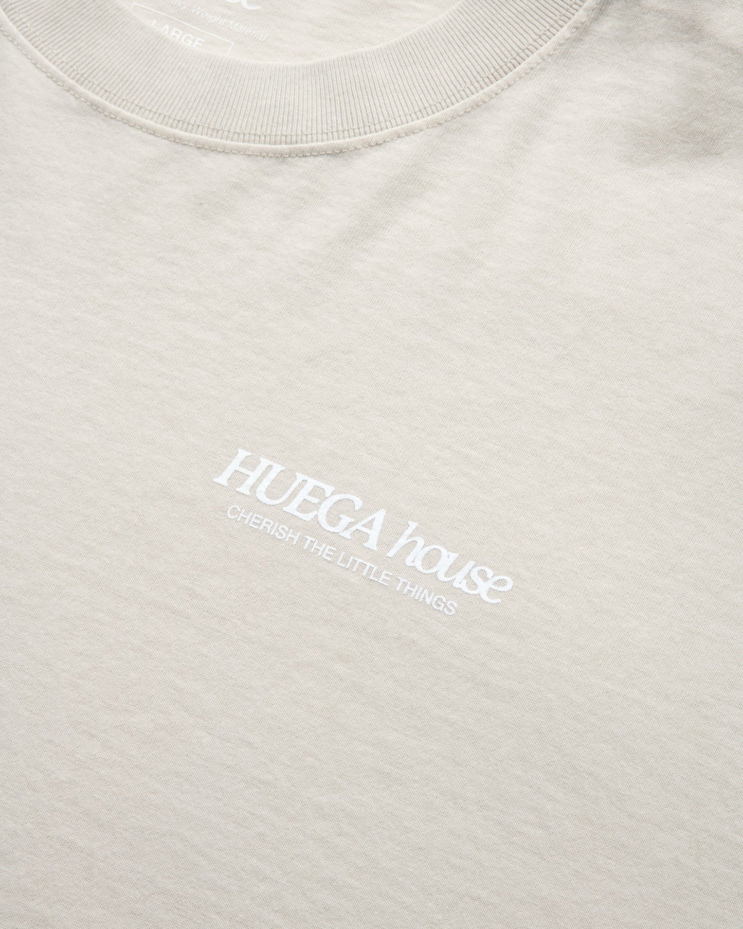 Icon Heavy Faded Tee | Bone