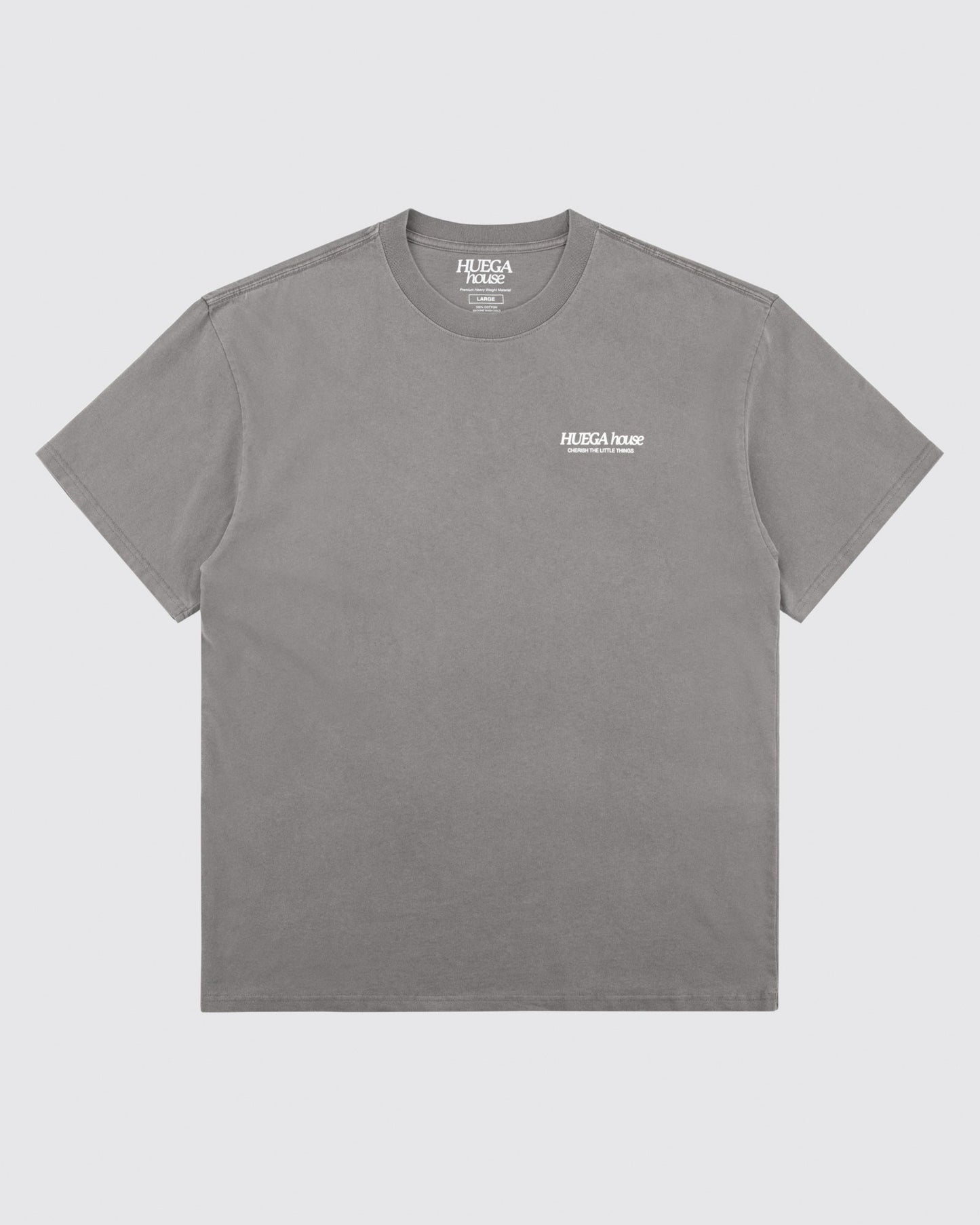 Icon Heavy Faded Tee | Grey