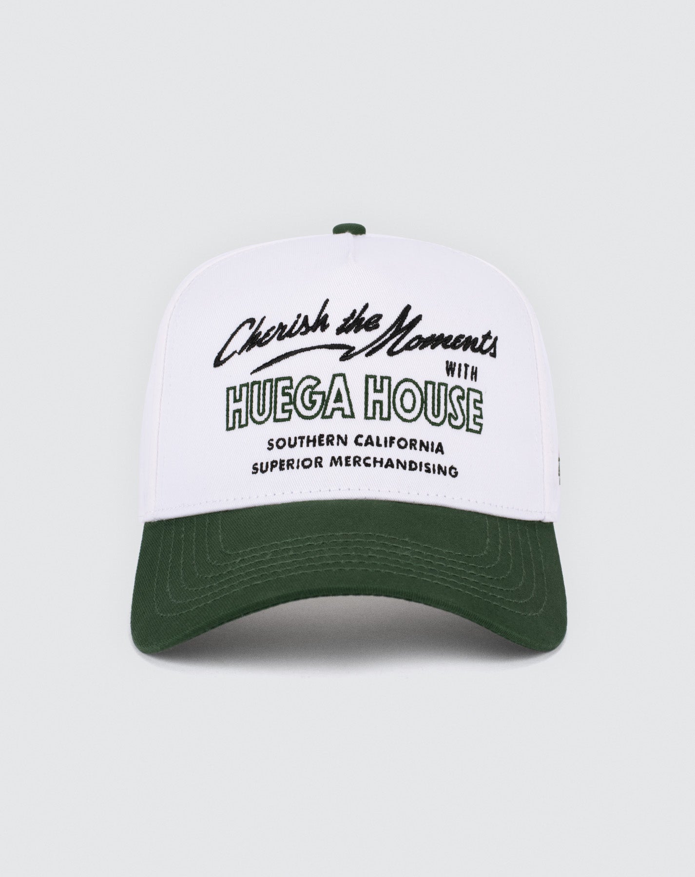 Huega House | Moments | Pine Green & White
