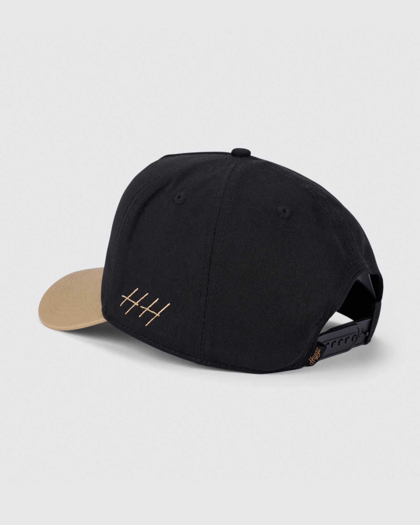 Huega House | Vintage Swan | Khaki & Black Hat