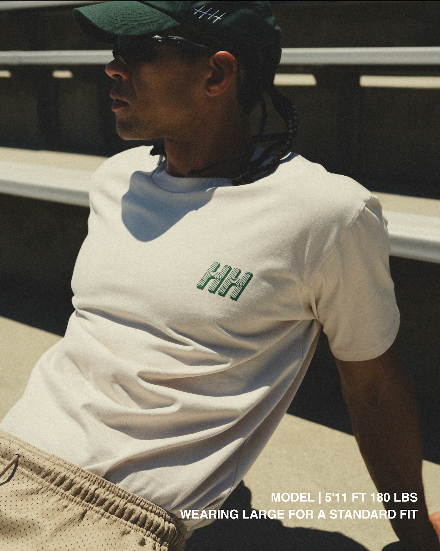 Track Standard Tee | Bone