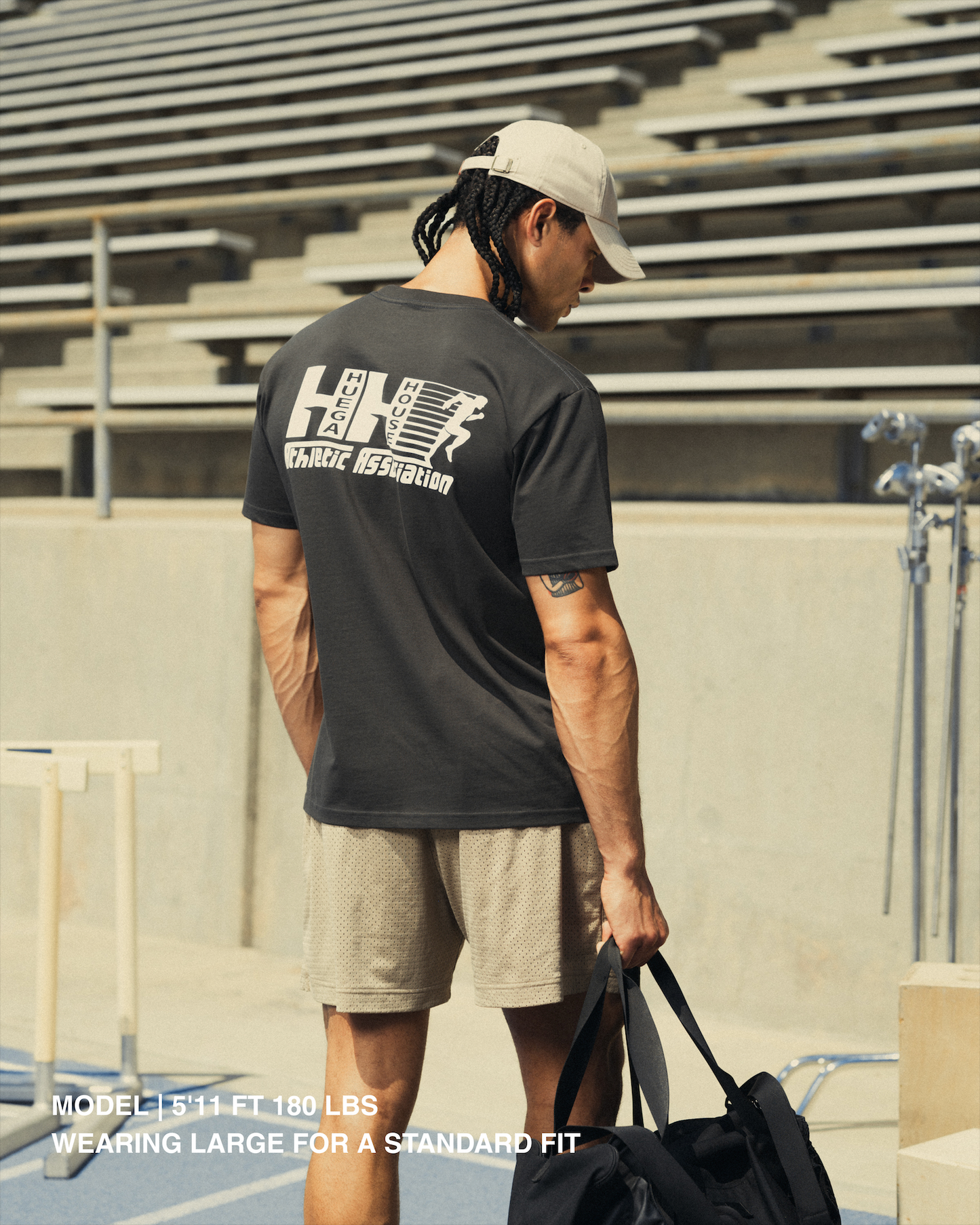 Warm Up Standard Tee | Charcoal