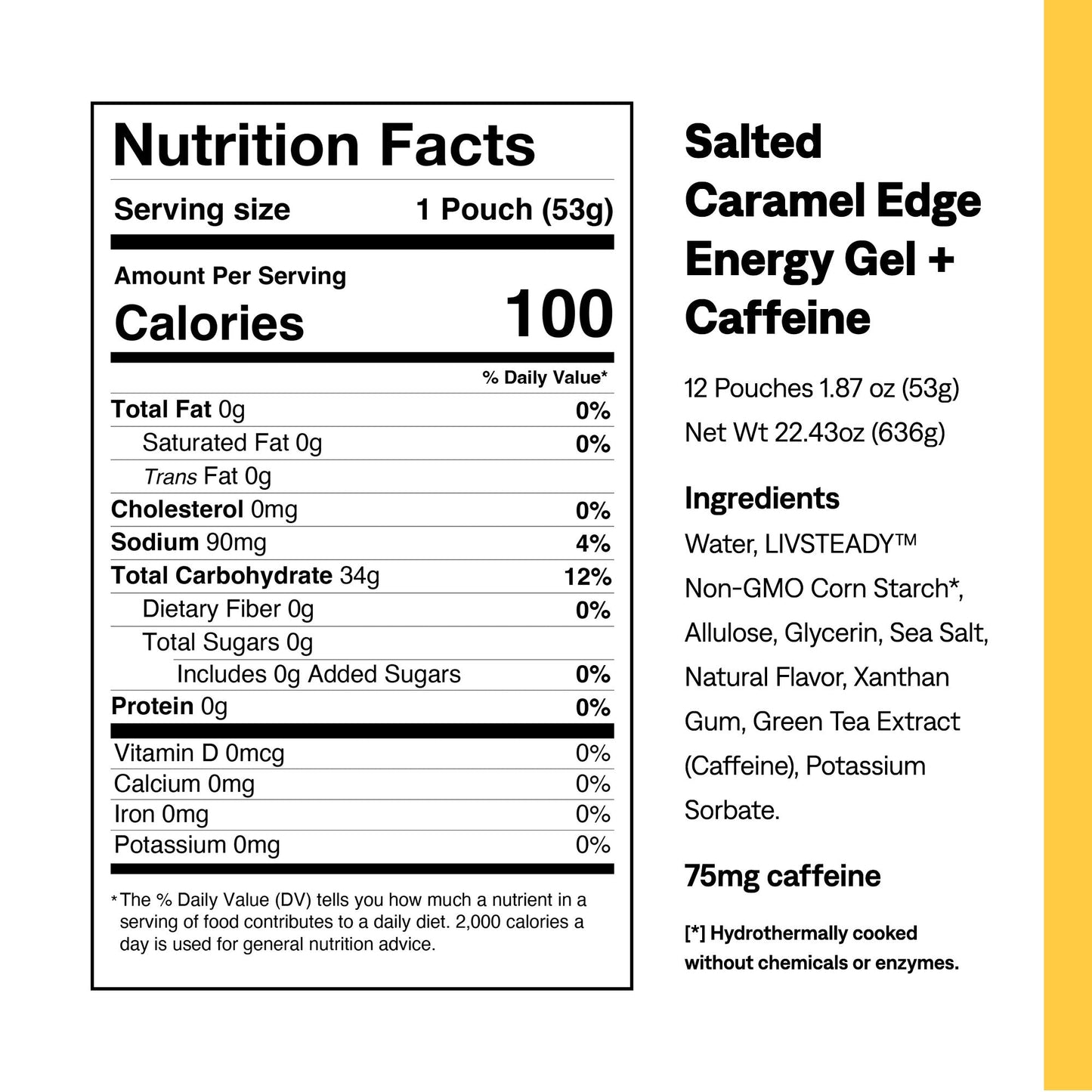 Salted Caramel Edge + Caffeine