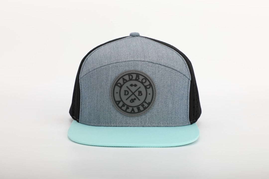 DadBod Premium Active 6-Panel Logo Hat (Tri-Color)