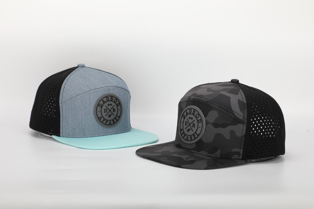 DadBod Premium Active 6-Panel Logo Hat (Tri-Color)