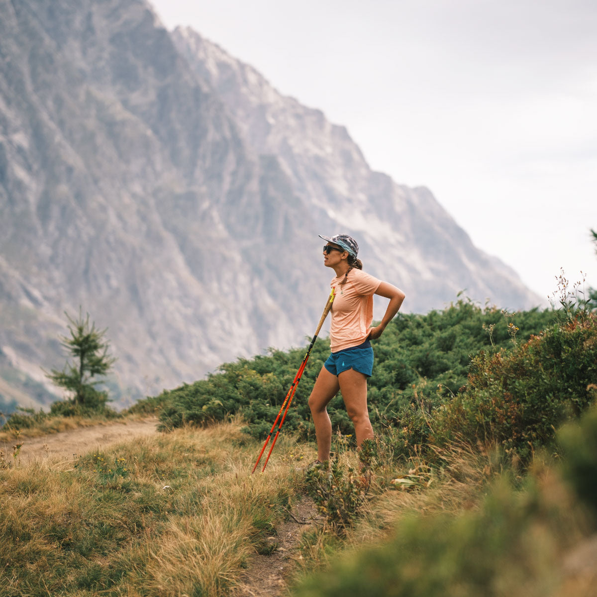 Territory Running Co | Women's Long Haul Short- Sea Green