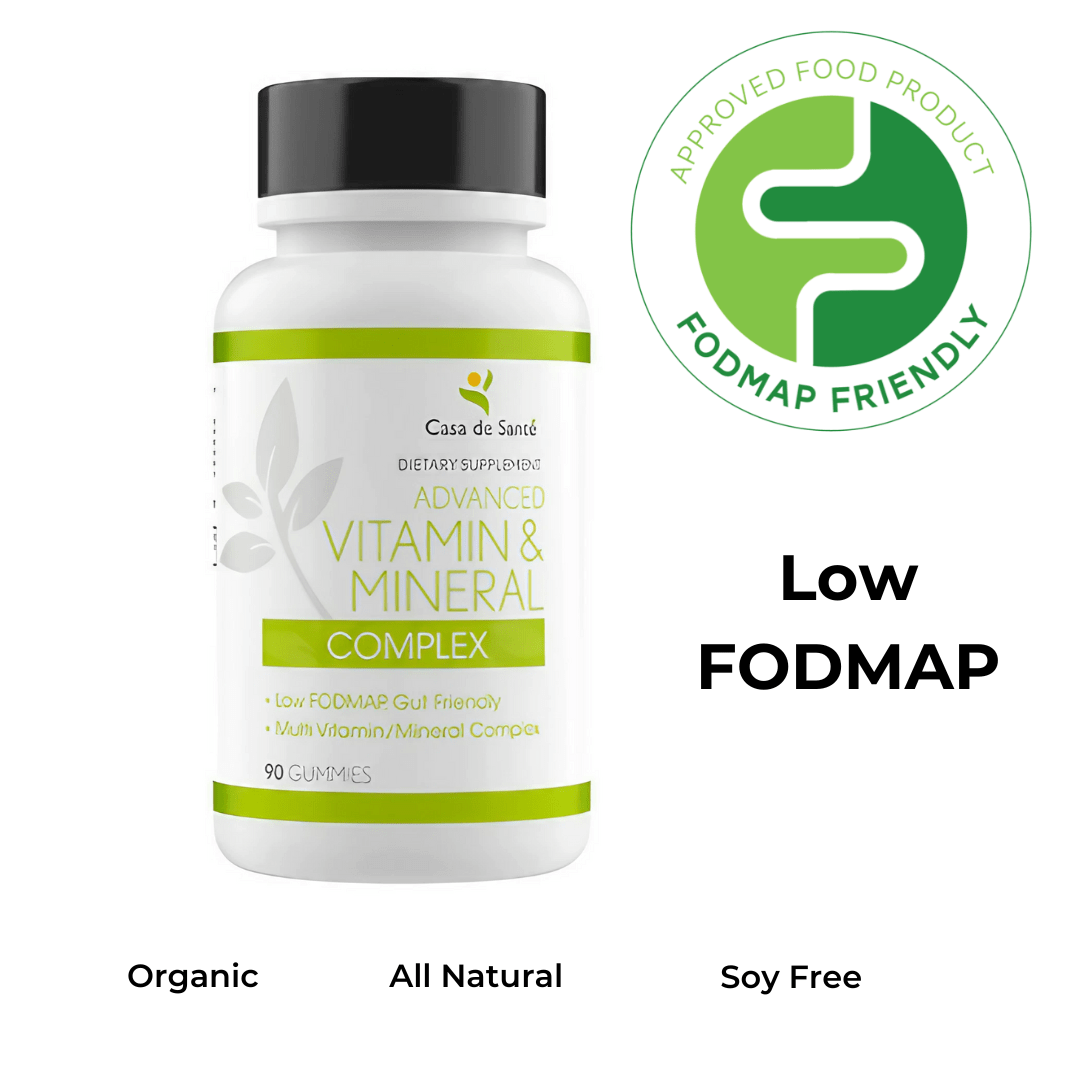Gut Friendly Advanced Vitamin & Mineral Complex Low FODMAP Certified, Paleo, Keto