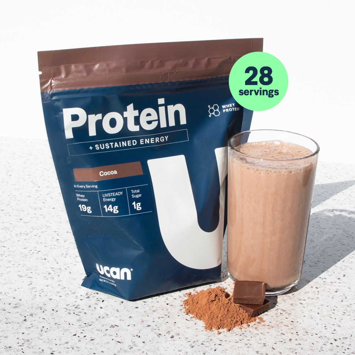 Cocoa Protein + Energy Powder