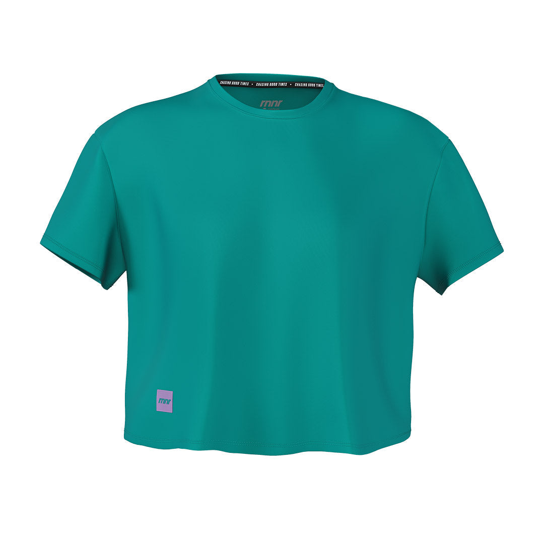 rnnr | Women's Running Tee: Columbia