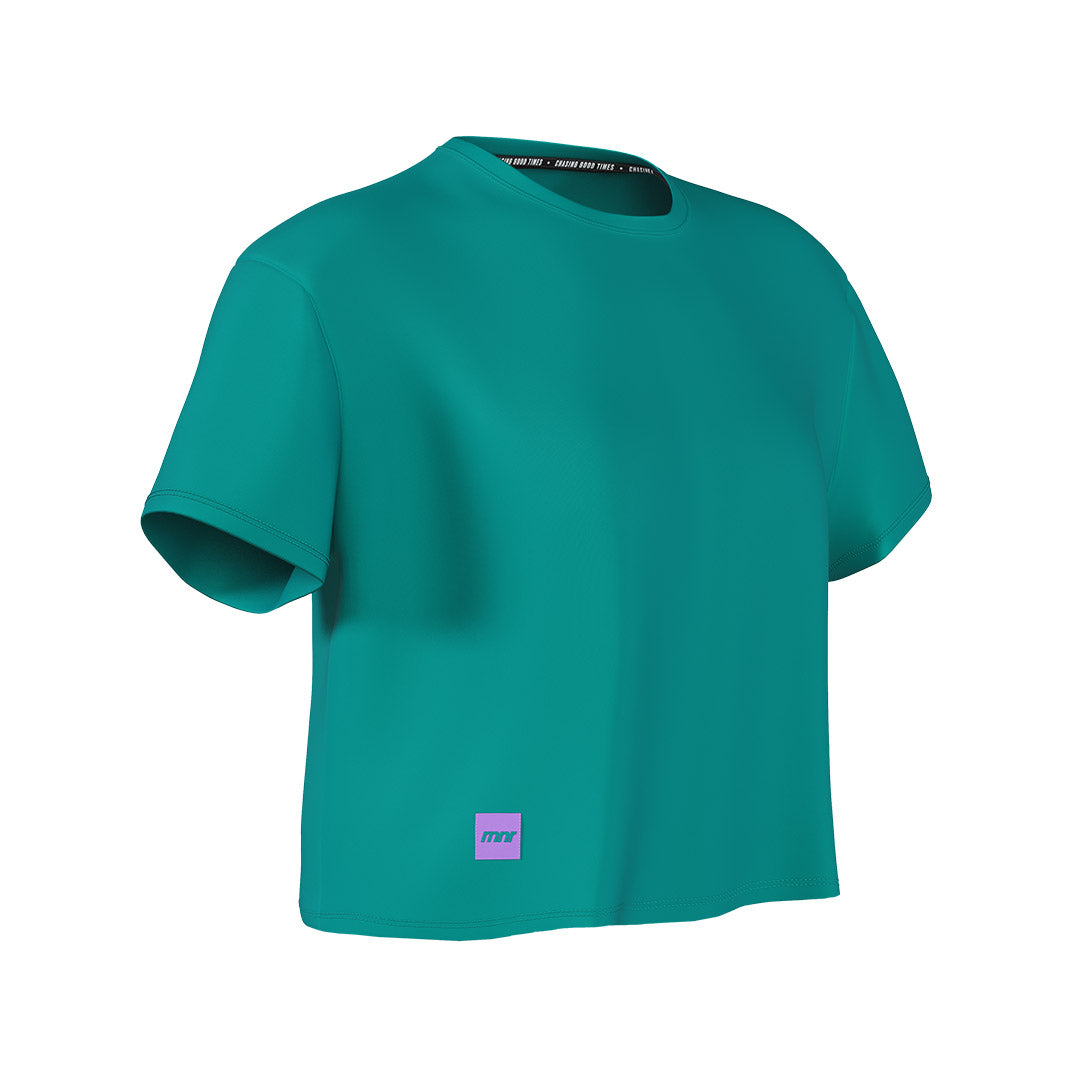 rnnr | Women's Running Tee: Columbia