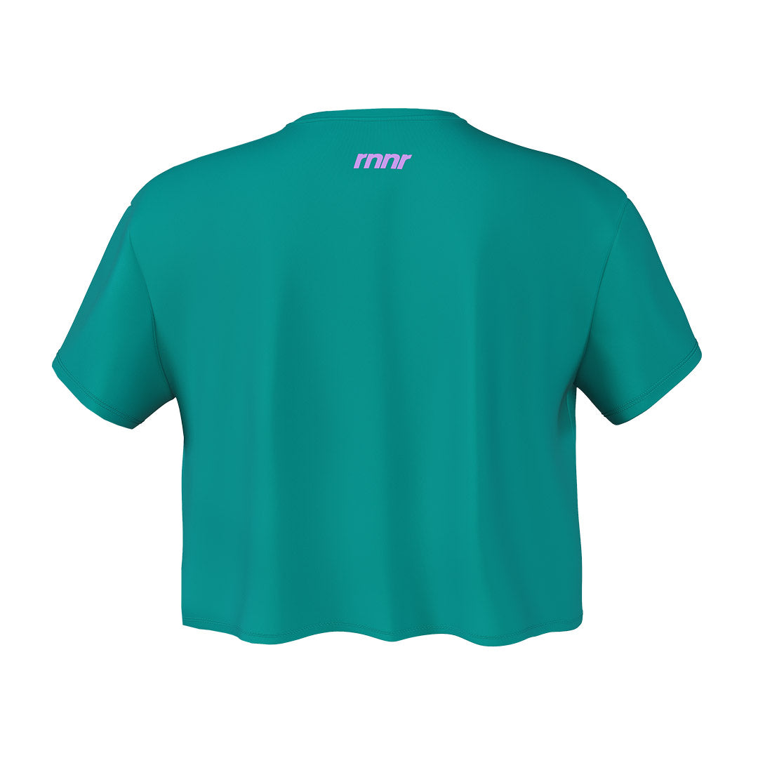 rnnr | Women's Running Tee: Columbia