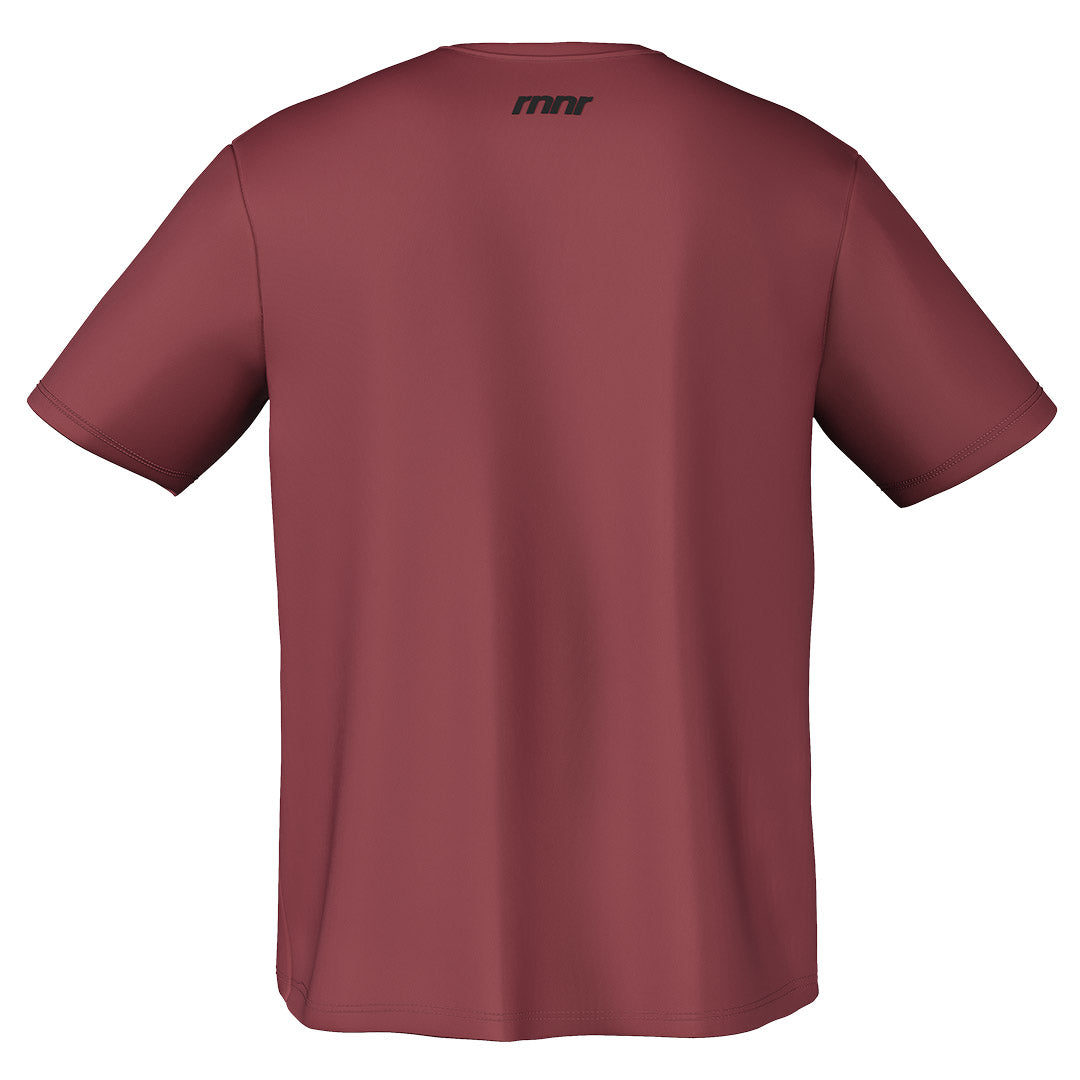 rnnr | Men's Running Tee- Cabernet