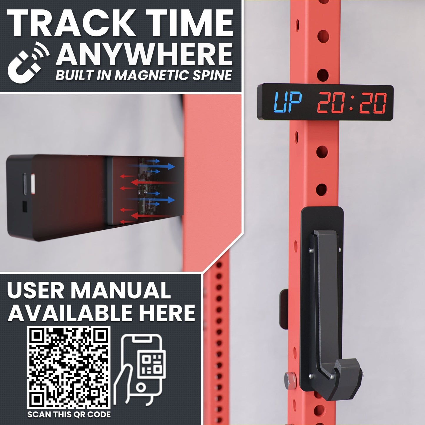 Synergee Programmable Interval Gym Timer