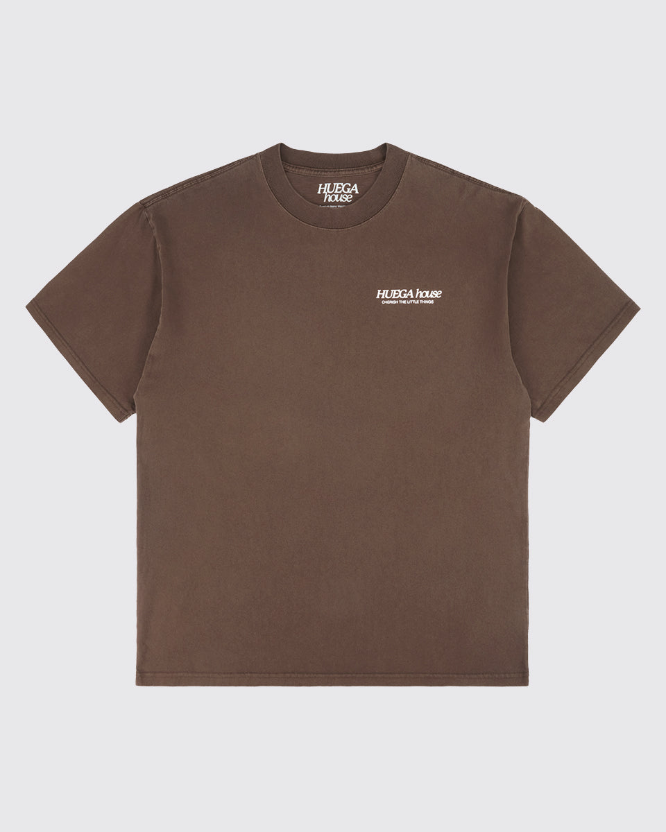 Icon Heavy Faded Tee | Espresso