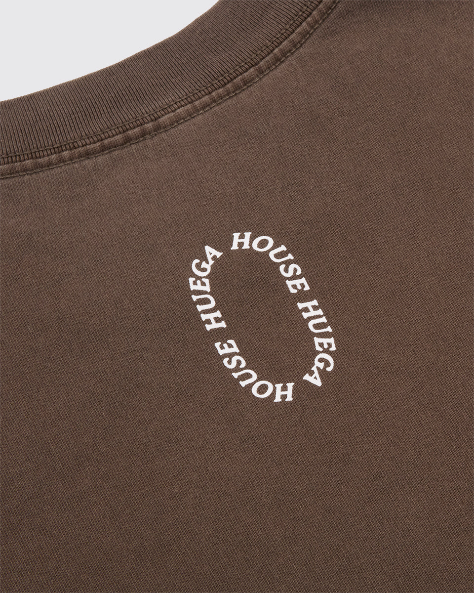 Icon Heavy Faded Tee | Espresso
