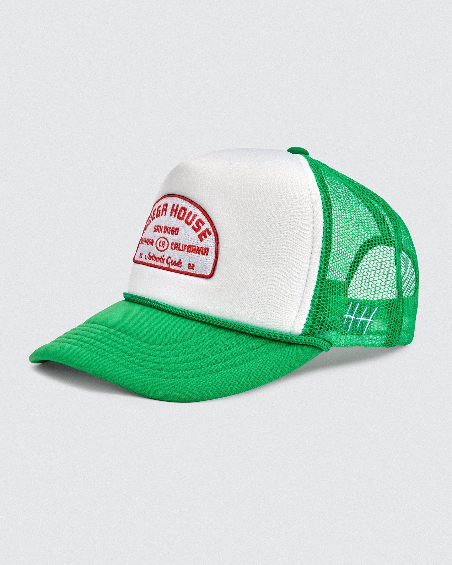 High Tide | Kelly Green & White