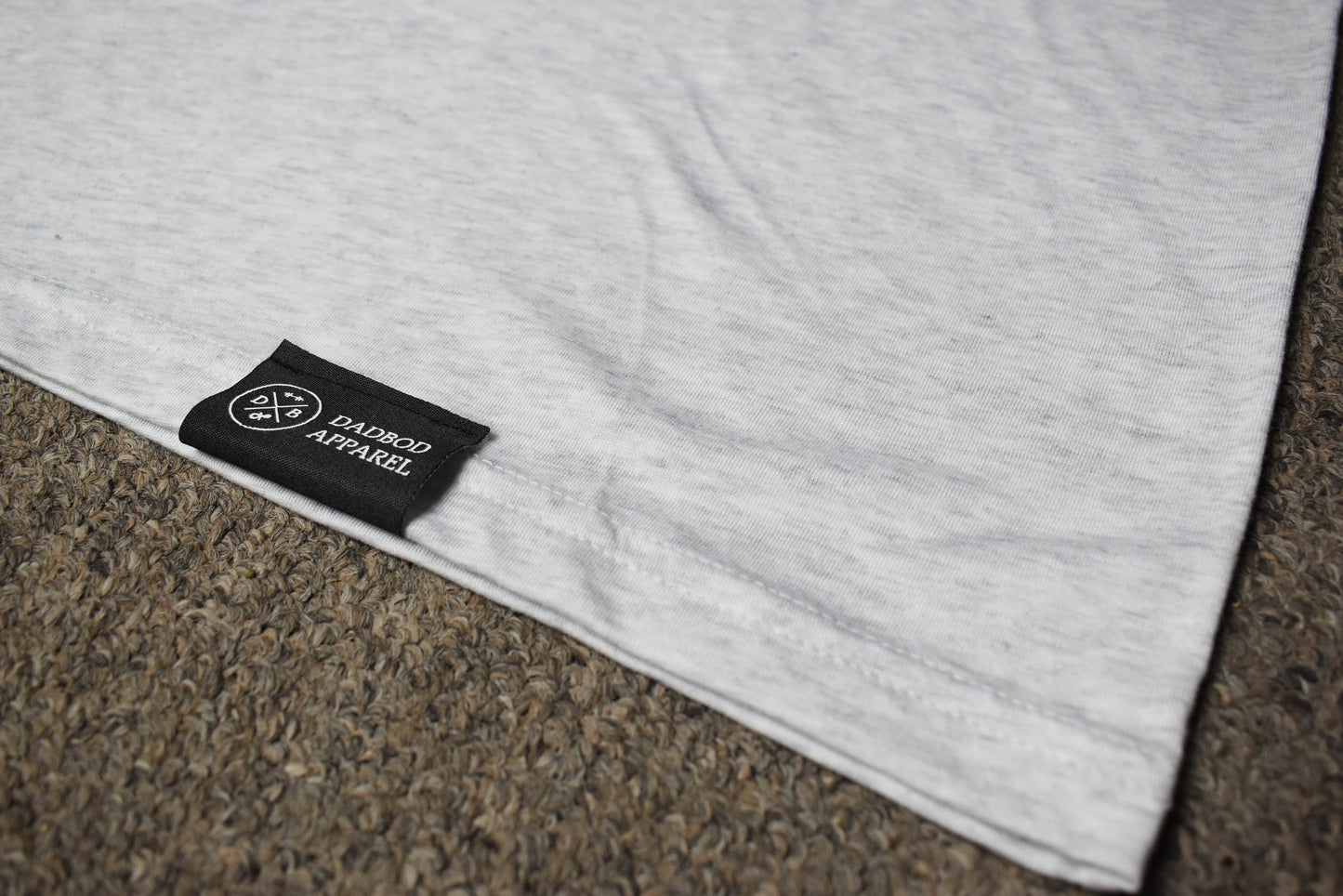 DadBod | The Perfect Essential Shirt (Heather White)