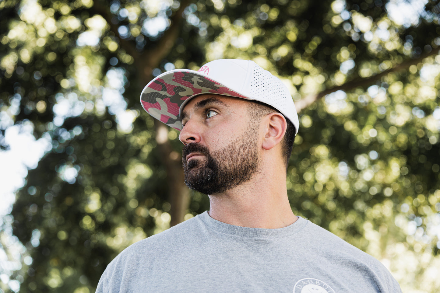 DadBod | Premium Active 6-Panel Logo Hat (Light Owl)