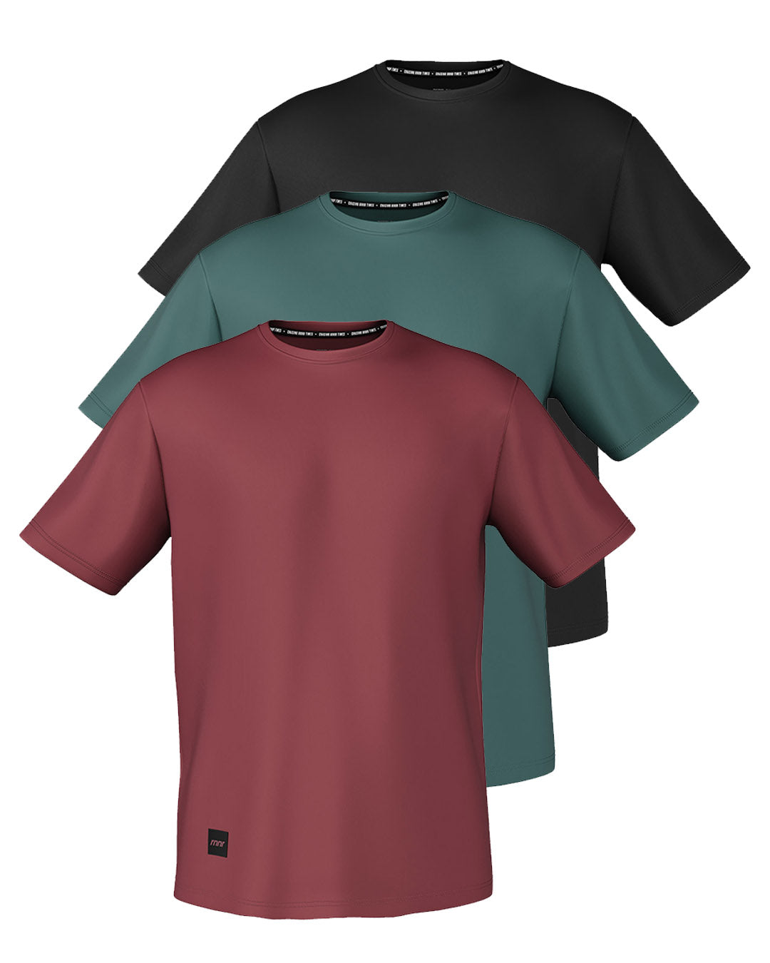 rnnr | Men's Running Tee- Black