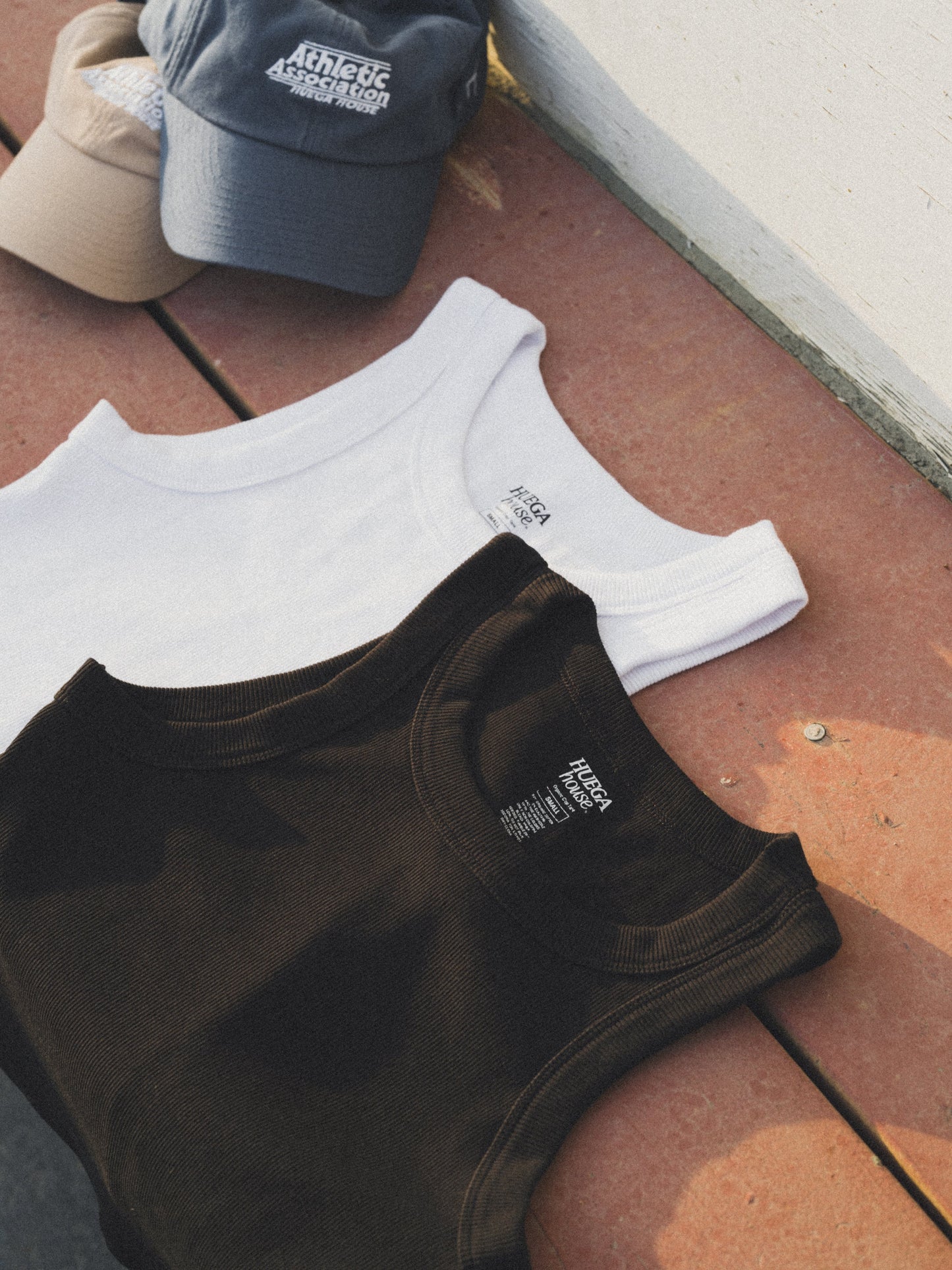 Organic Crop Tank | White