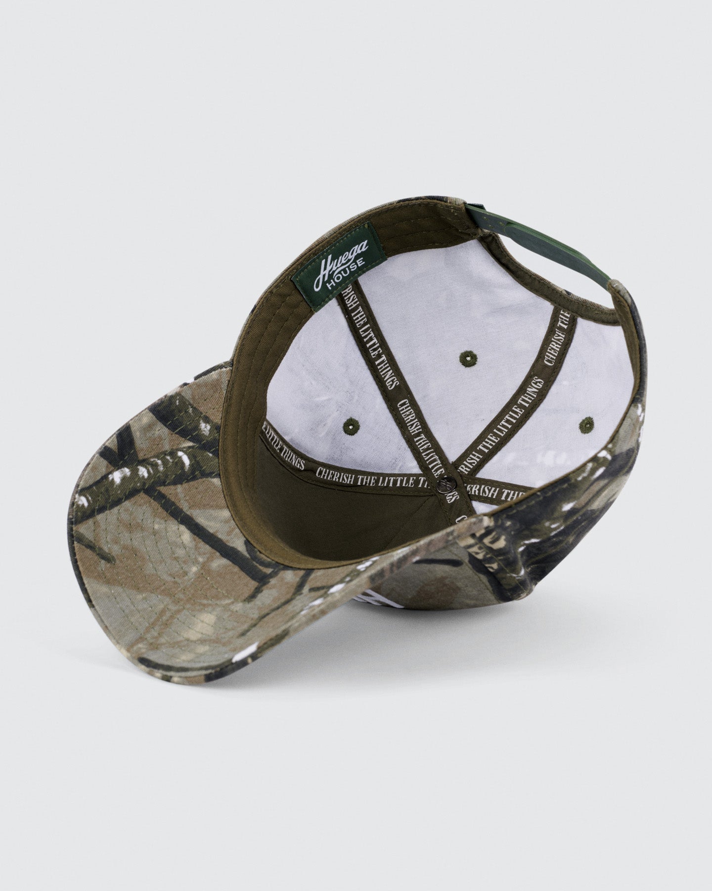 Huega House | Woodland | Dark Camo High Profile Hat