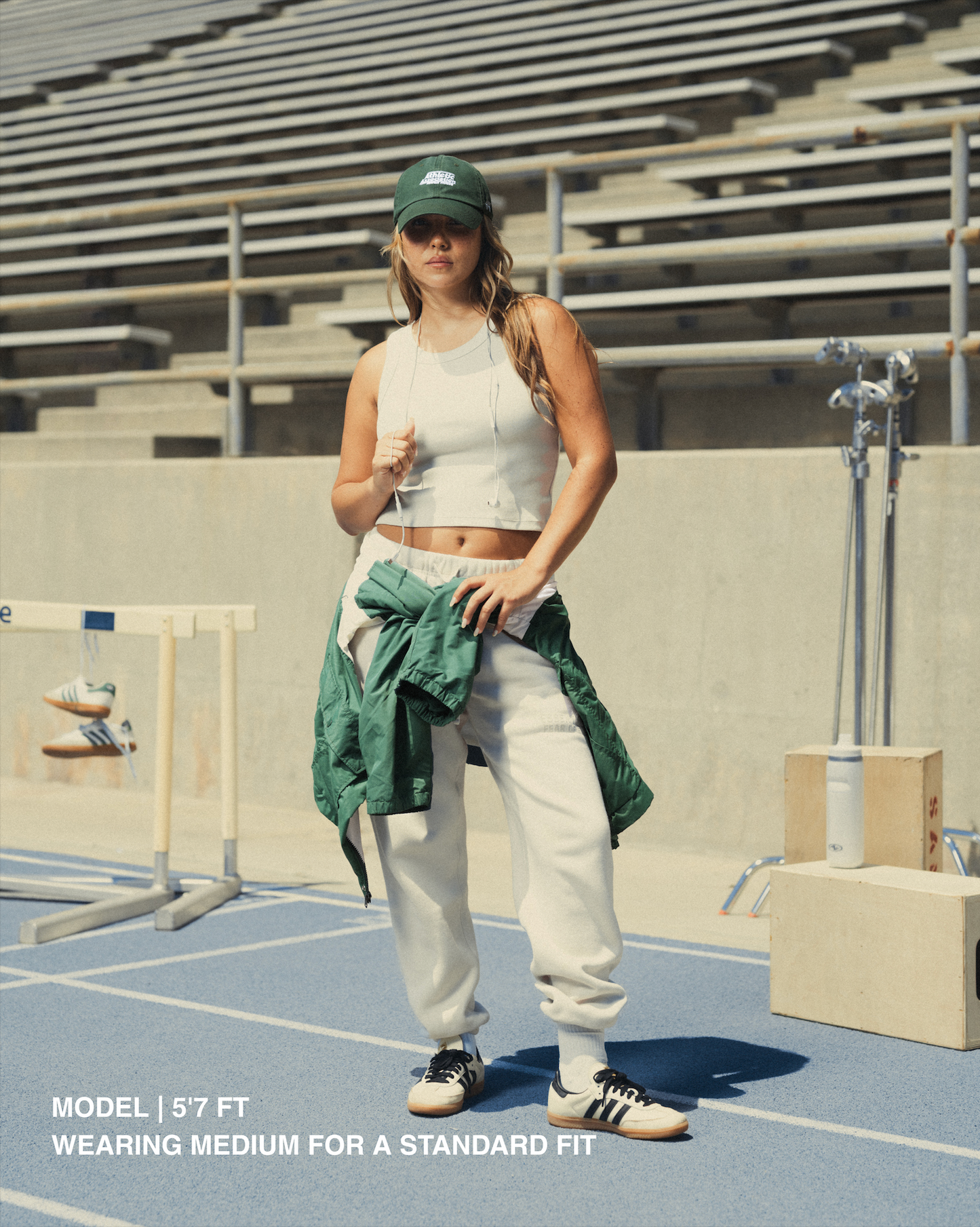 Organic Crop Tank | White