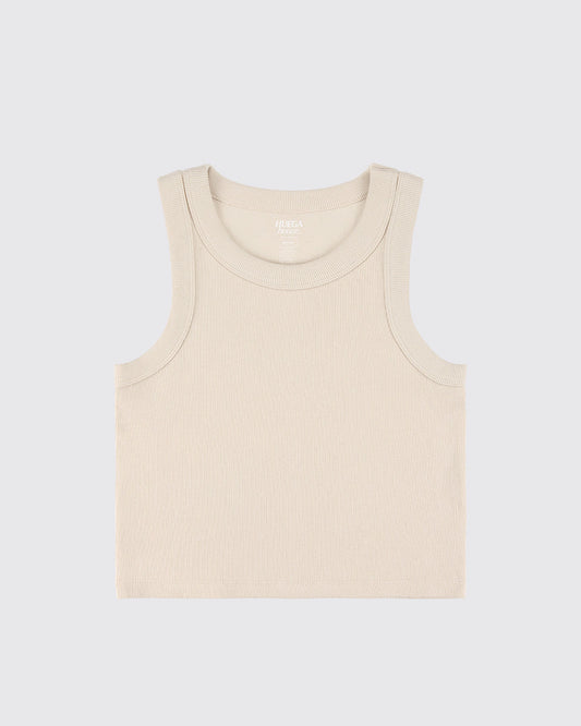 Organic Crop Tank | Bone