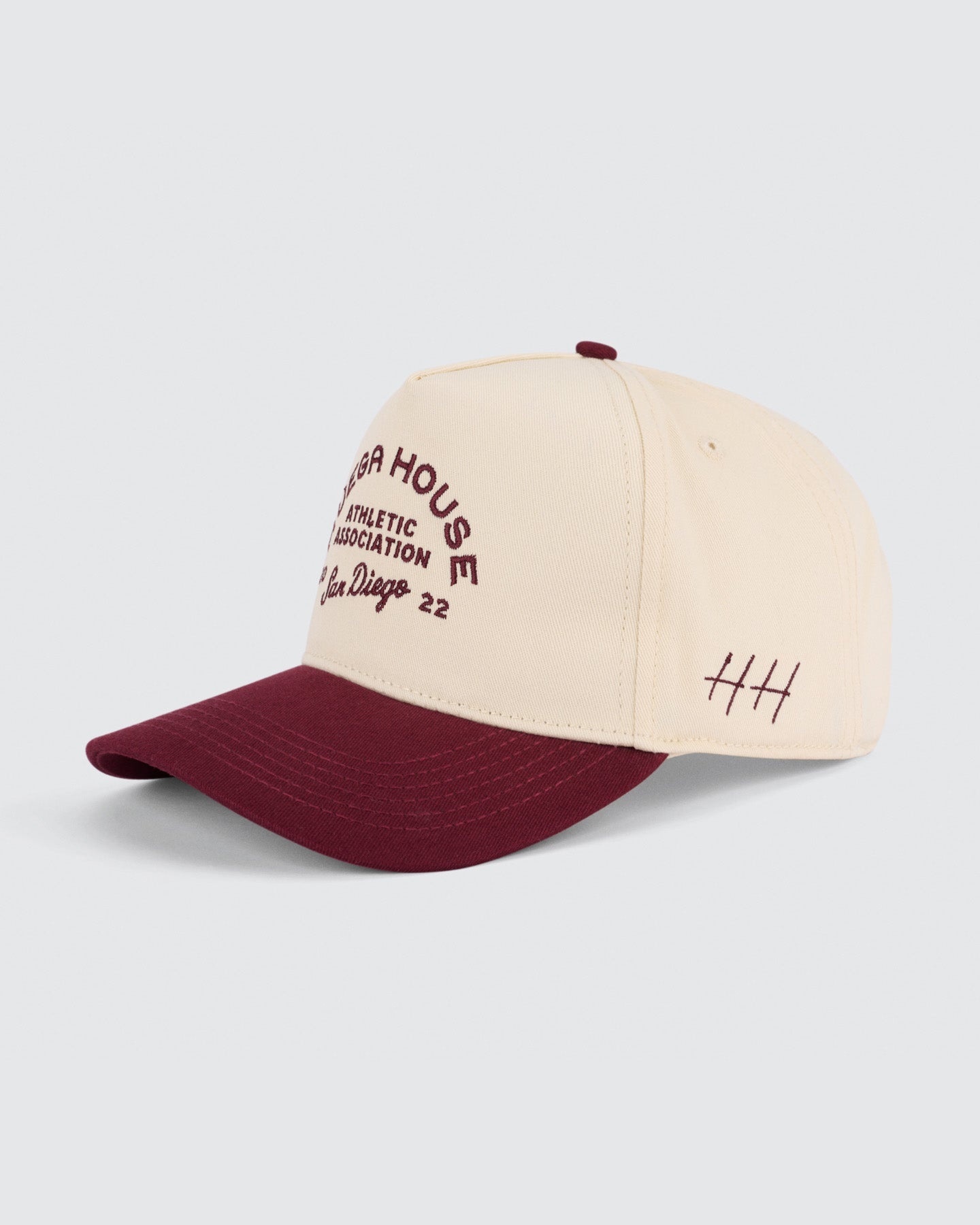 Huega House | Athletic Association | Maroon & Natural Hat