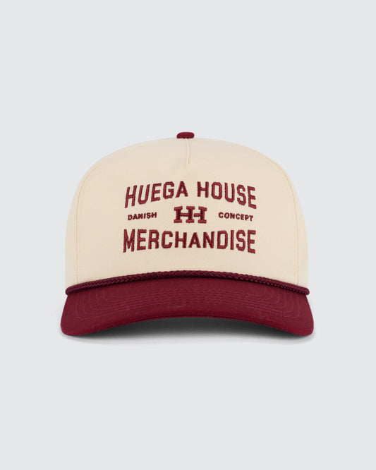 Huega House | Range | Maroon & Natural Hat