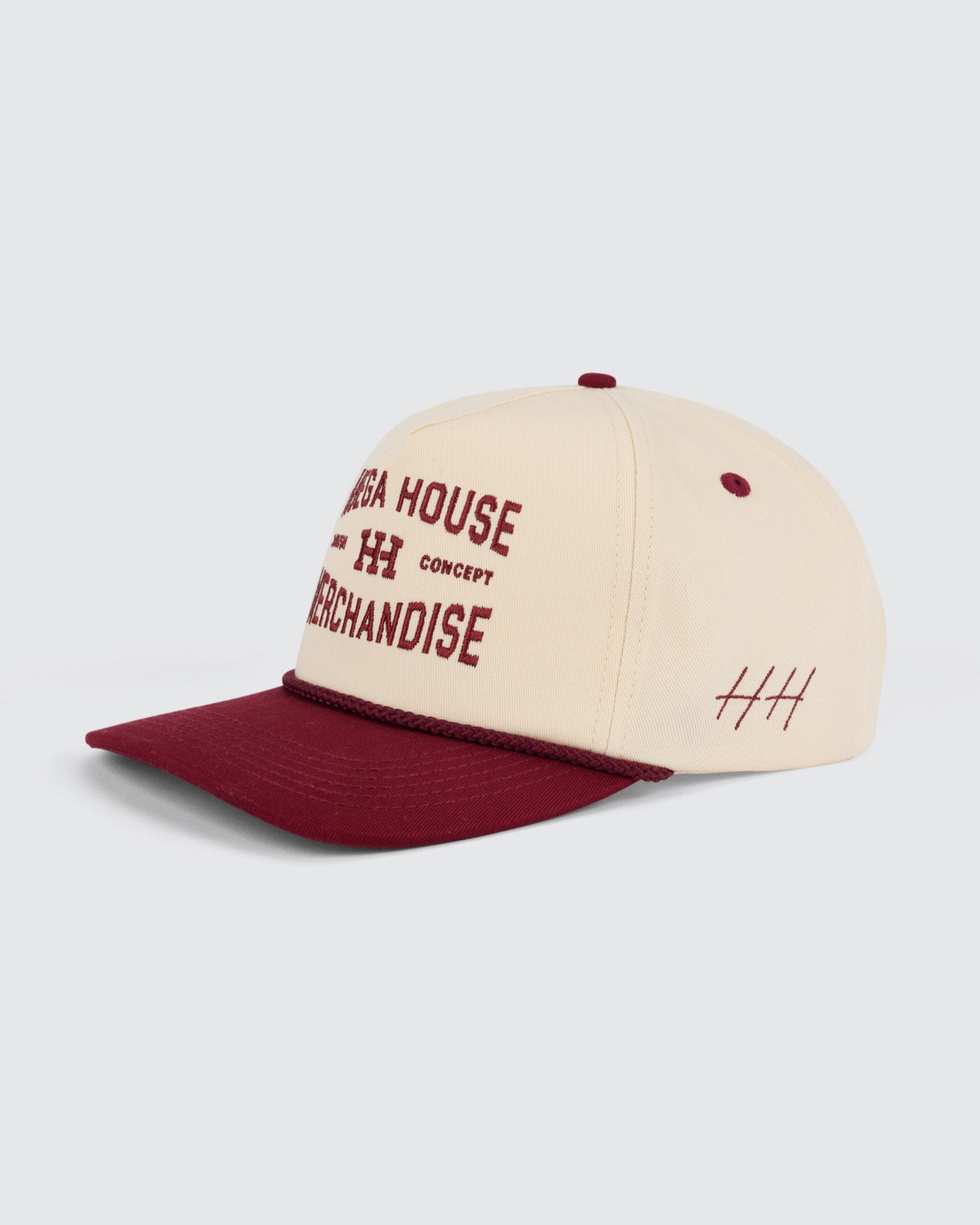 Huega House | Range | Maroon & Natural Hat