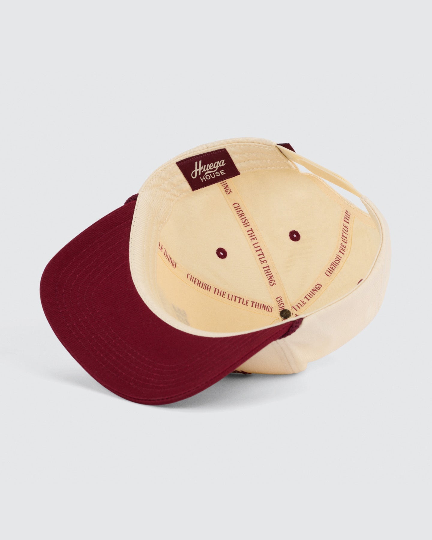 Huega House | Range | Maroon & Natural Hat