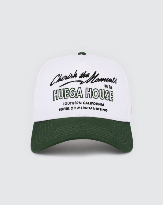Huega House | Moments | Pine Green & White