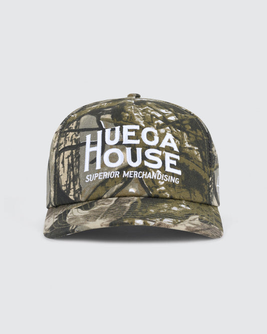 Huega House | Woodland | Dark Camo Mid Profile Hat