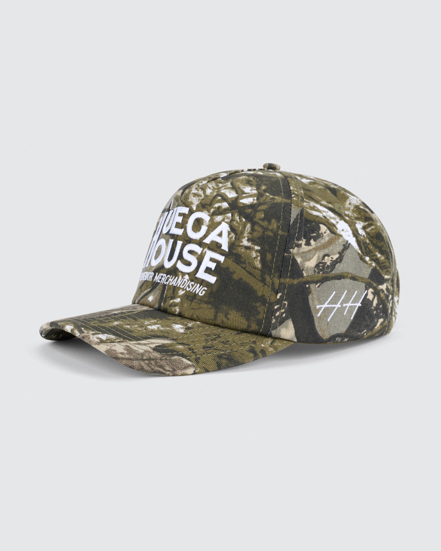 Huega House | Woodland | Dark Camo Mid Profile Hat