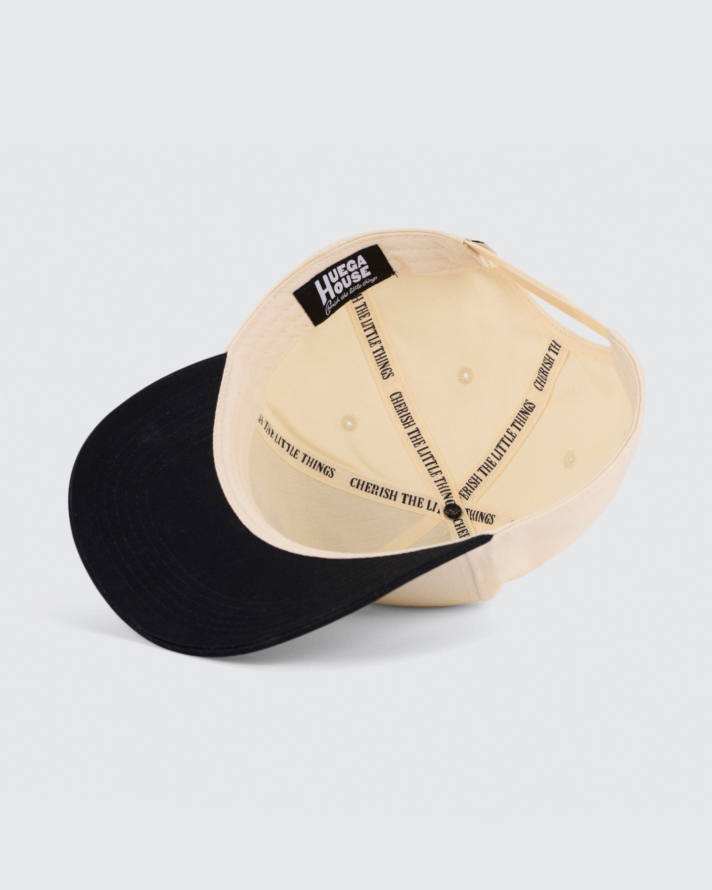 Huega House | Vintage Swan | Black & Natural Hat