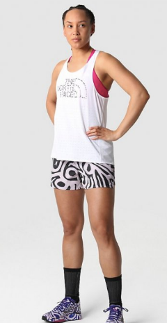 The North Face Women's Flight Series™ Weightless Tank - TNF White/Lavender Fog Fernando Elvira Collab Print