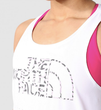 The North Face Women's Flight Series™ Weightless Tank - TNF White/Lavender Fog Fernando Elvira Collab Print