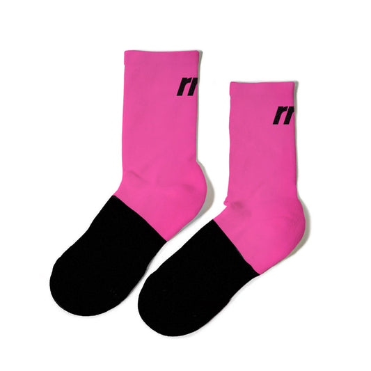 rnnr | Marathon Crew Sock- Basic Pink