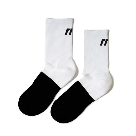 rnnr | Marathon Crew Sock- Basic White