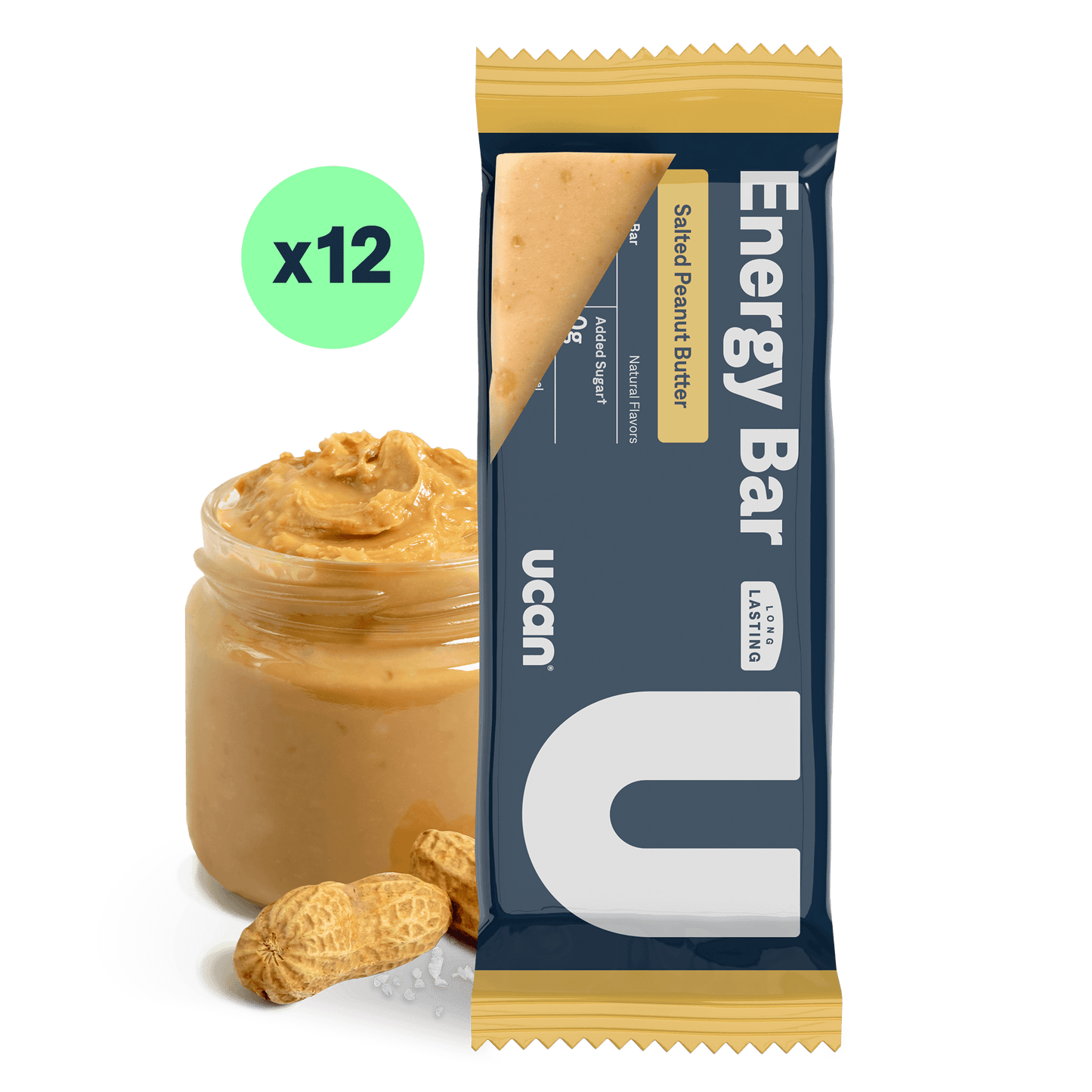 Salted Peanut Butter Energy Bar