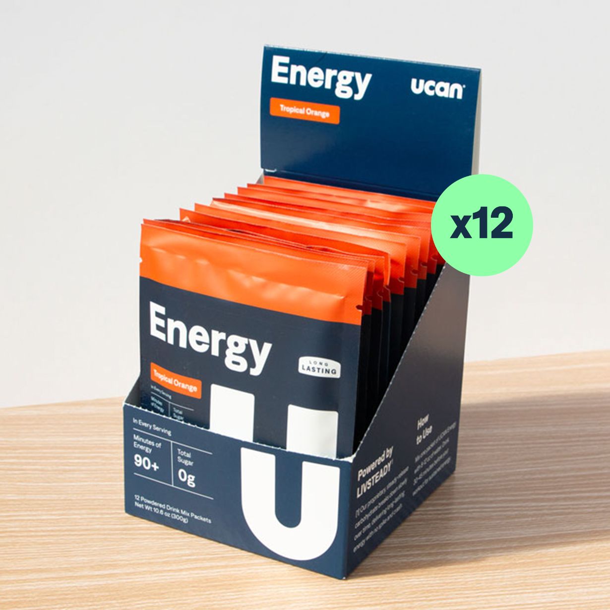 Tropical Orange Energy Powder Packets