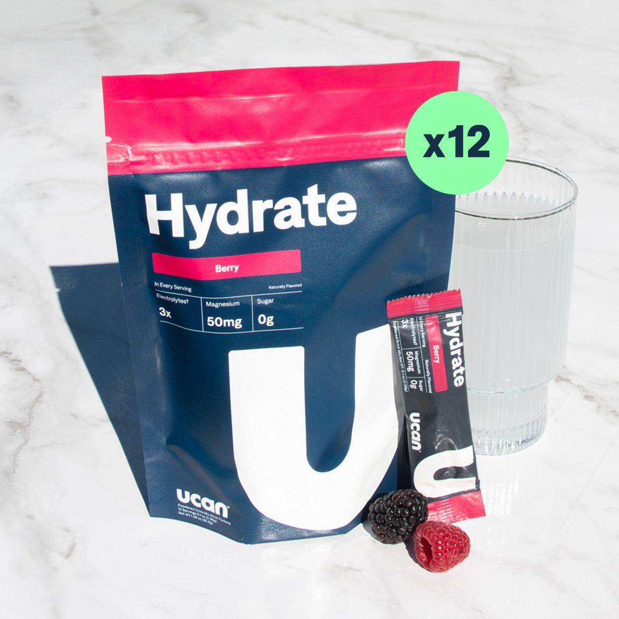 Berry Hydrate Electrolyte Packets