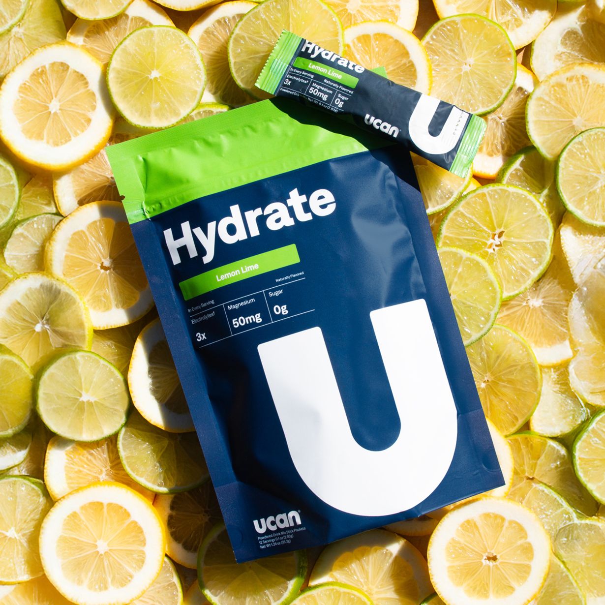 Lemon Lime Hydrate Electrolyte Packets