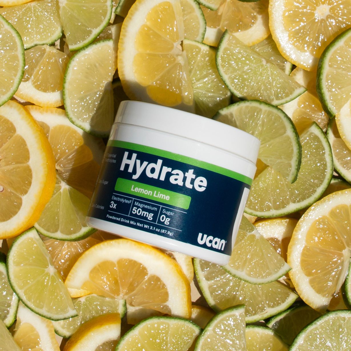 Lemon Lime Hydrate Electrolyte Jar