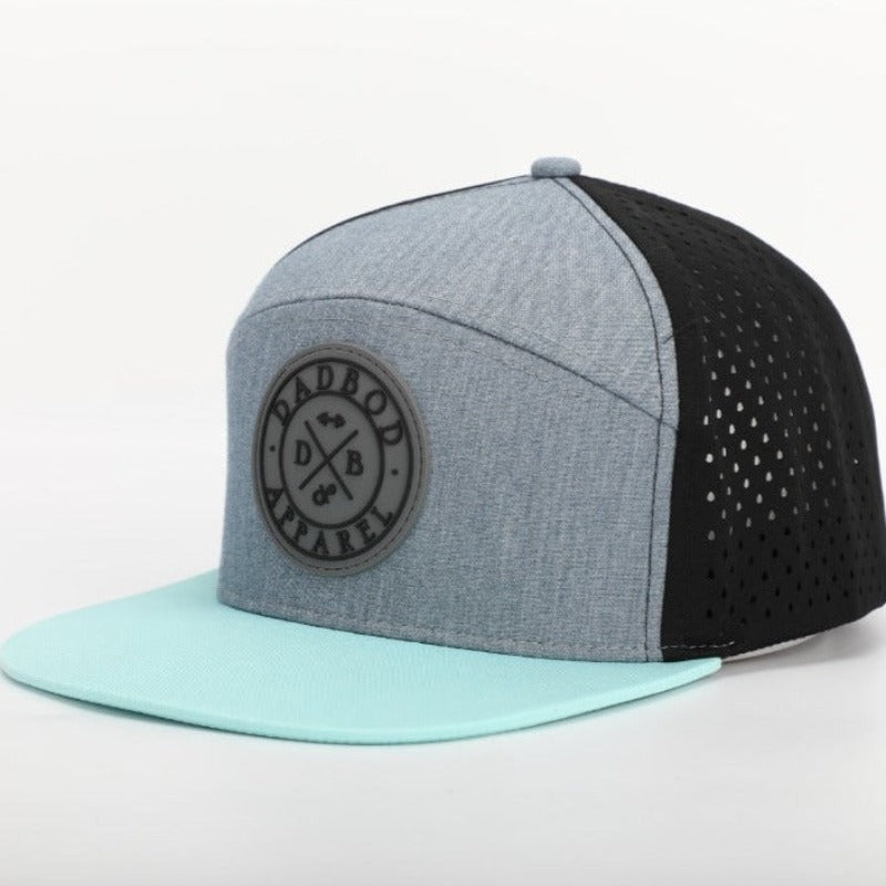 DadBod Premium Active 6-Panel Logo Hat (Tri-Color)