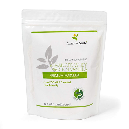 Gut Friendly Whey Protein Isolate Low FODMAP Certified, Paleo, Keto (Vanilla)